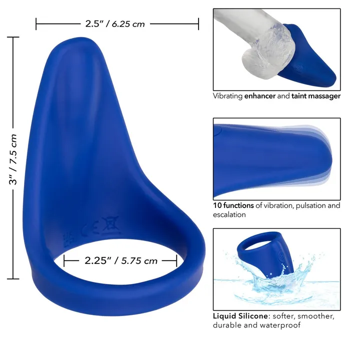 Female Sex Toys | Admiral Vibrating Pernium Ring & Massager Liquid Silicone - CalExotics Female Sex Toys | Admiral Vibrating Pernium Ring & Massager Liquid Silicone - CalExotics