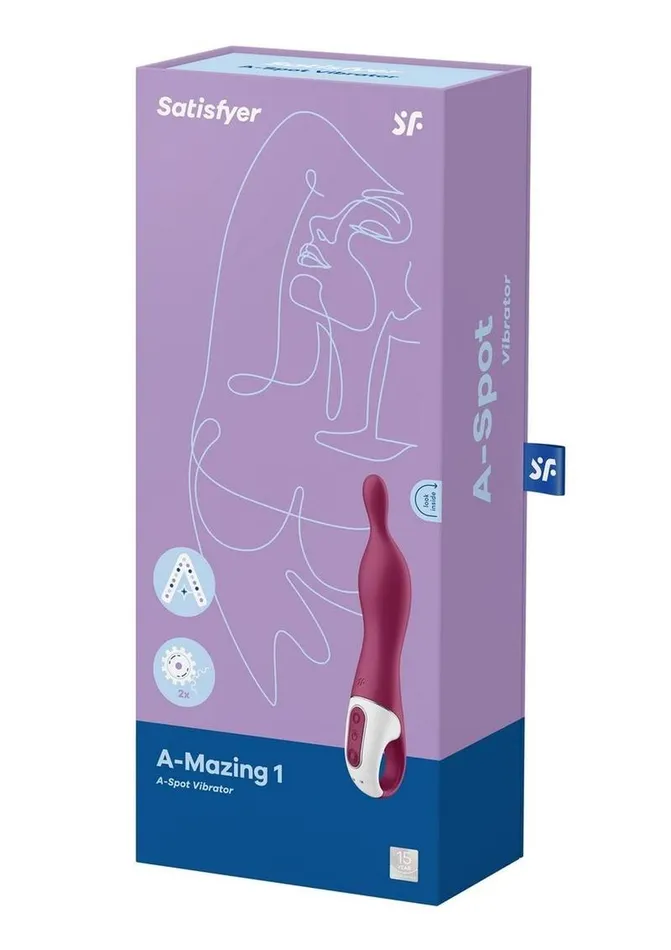 Satisfyer AMazing 1 Silicone Vibrating Stimulator Satisfyer Vibrators