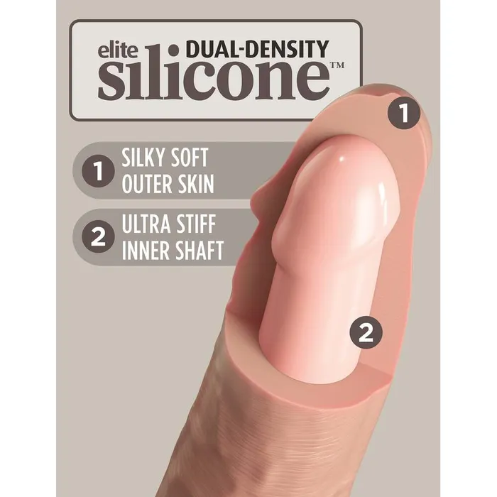 King Cock Elite 6 Inch Dual Density Dildo Caramel Pipedream Dildos King Cock Elite 6 Inch Dual Density Dildo Caramel Pipedream Dildos