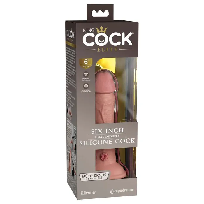 King Cock Elite 6 Inch Dual Density Dildo Caramel Pipedream Dildos King Cock Elite 6 Inch Dual Density Dildo Caramel Pipedream Dildos