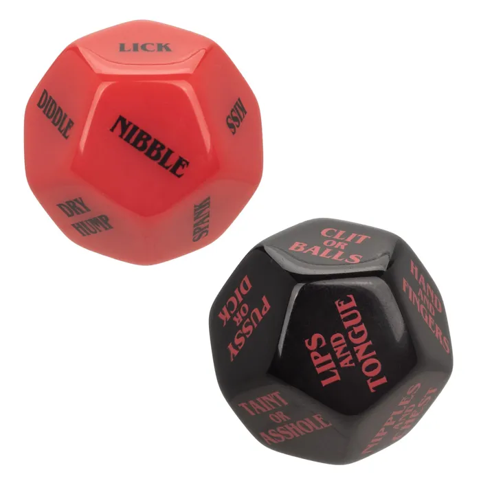 Anal CalExotics Naughty Bits Roll Play Naughty Dice Set Anal CalExotics Naughty Bits Roll Play Naughty Dice Set