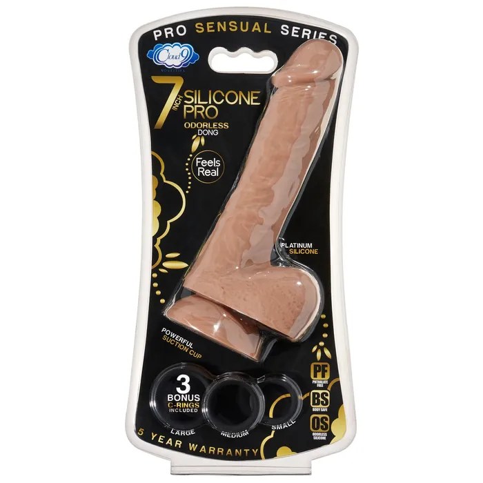 Female Sex Toys 7 Silicone Pro Odorless Dong Tan Cloud 9 Novelties