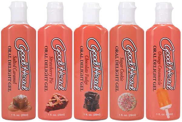 Enhancers Doc Johnson Oral Delight Gel Desserts 5 Pack