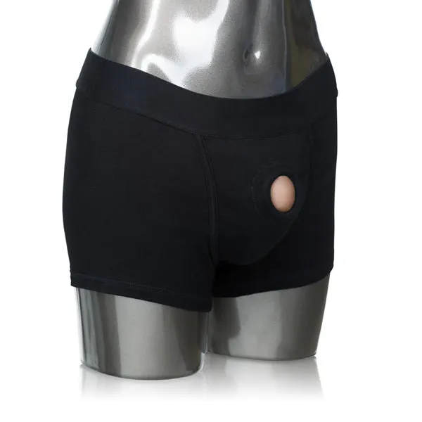 Packer Gear Black Boxer Harness LargeXLarge California Exotic Novelties Mens Underwear Packer Gear Black Boxer Harness LargeXLarge California Exotic Novelties Mens Underwear