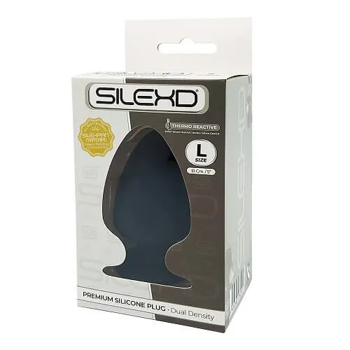 SilexD SilexD Dual Density Large Silicone Butt Plug 5 inches Anal SilexD SilexD Dual Density Large Silicone Butt Plug 5 inches Anal
