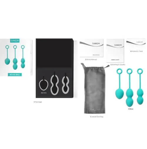 Svakom Female Sex Toys Svakom Nova Exercise Kegel Balls