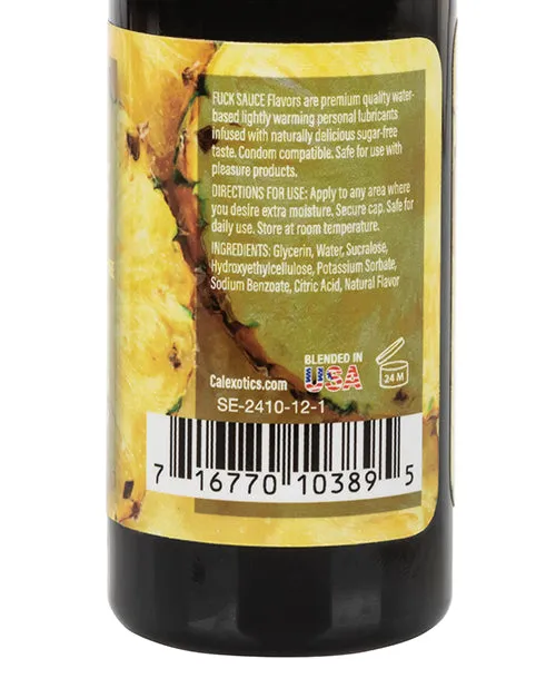 CalExotics Lubricants Fuck Sauce Flavored Water Based Personal Lubricant CalExotics Lubricants Fuck Sauce Flavored Water Based Personal Lubricant