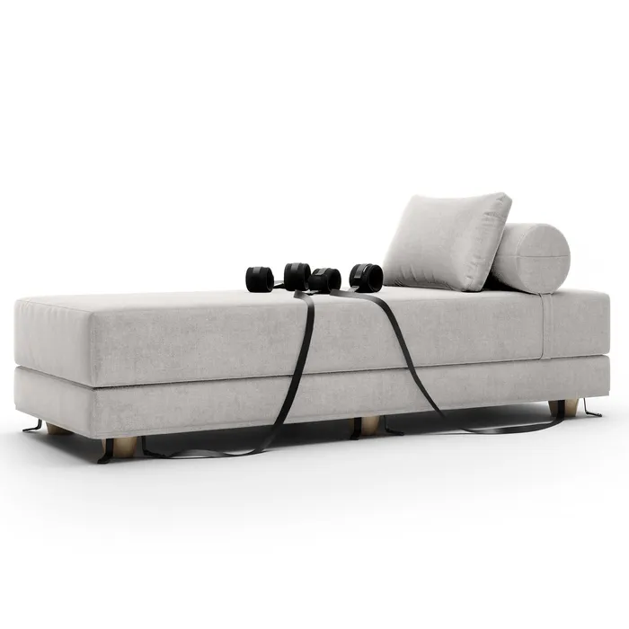 Liberator Liberator Black Label Divan Daybed with Microfiber Cuff Kit Bru Surf Turquoise Anal