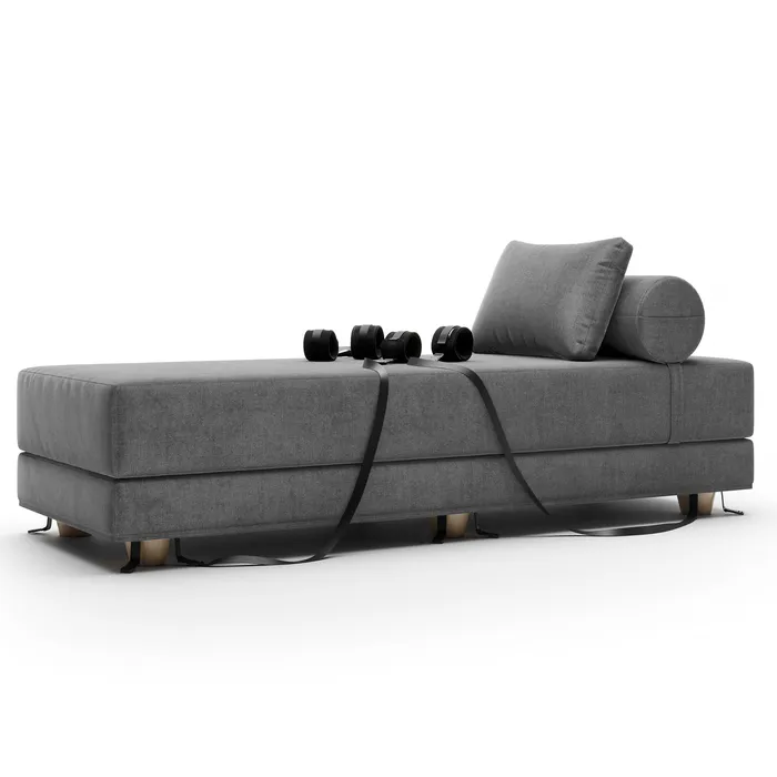 Liberator Liberator Black Label Divan Daybed with Microfiber Cuff Kit Bru Surf Turquoise Anal