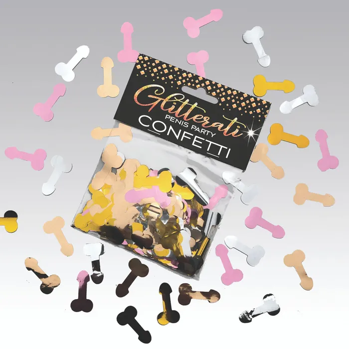 Little Genie Male Sex Toys Glitterati Penis Party Confetti
