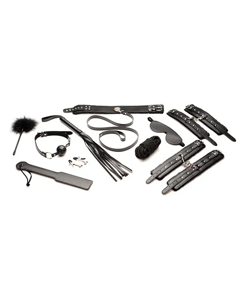 XR Brands Couples Master Series Hook Up 10 Pc Plush Bondage Set
